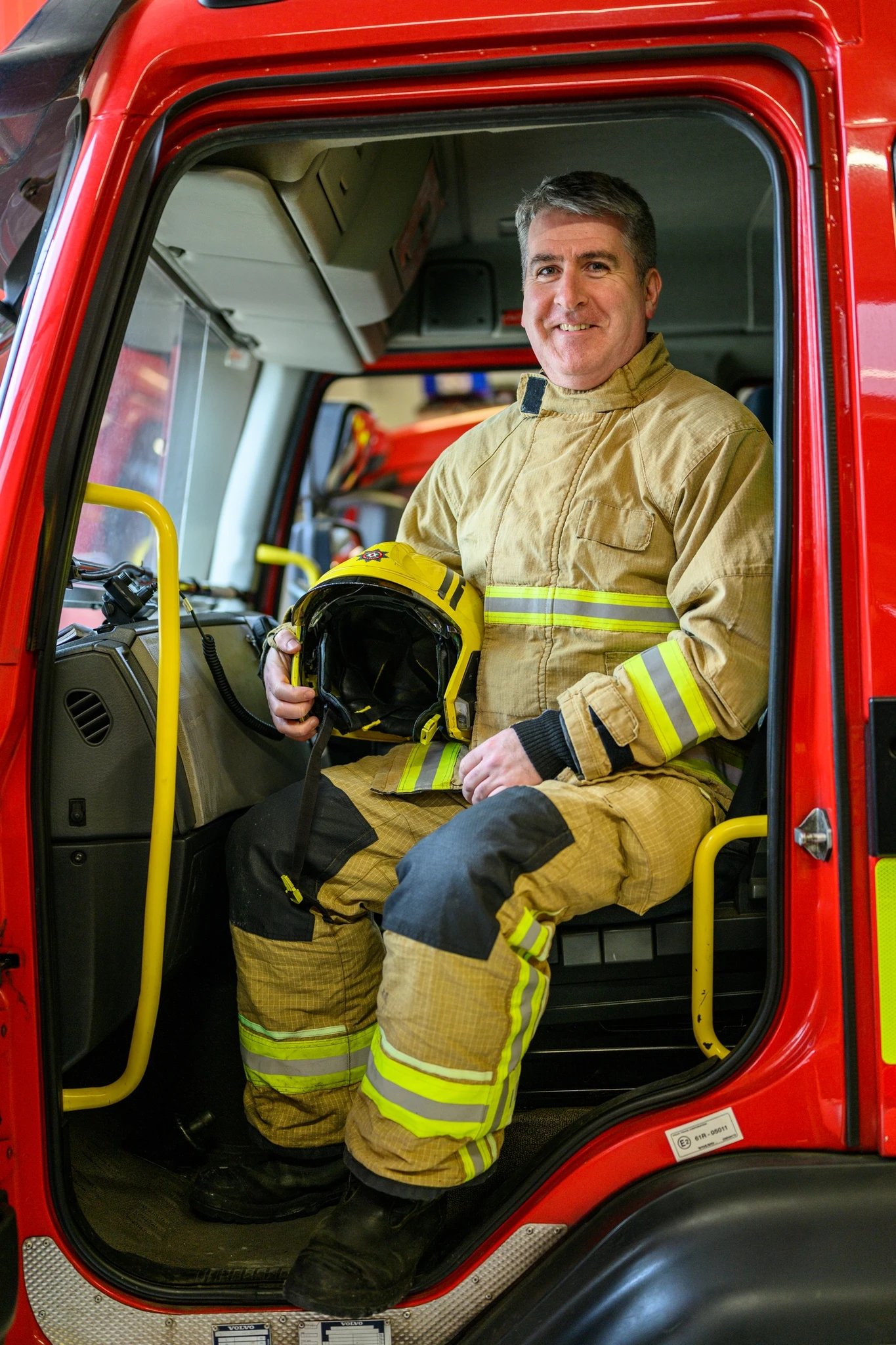 Diarmid Sloan, watch commander and founder of Run Without You